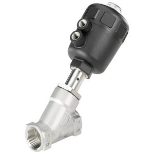 Burkert Pneumatically Operated 2/2-Way Angle Seat Valve, Type 2000